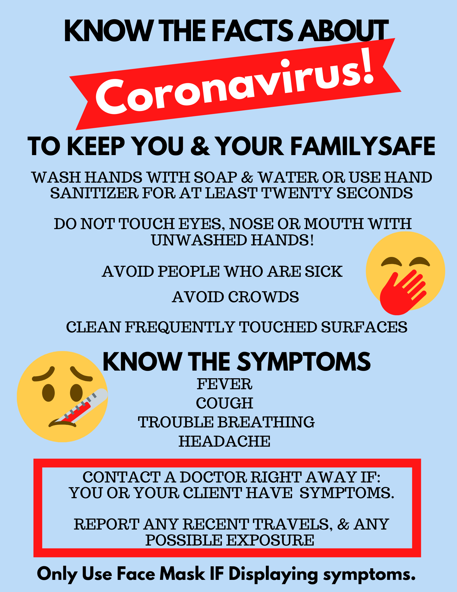 Home Care Boca Raton wants you to know the facts about coronavirus 